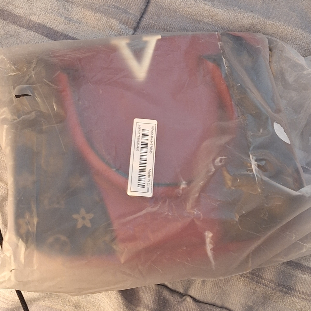 Red V Purse New